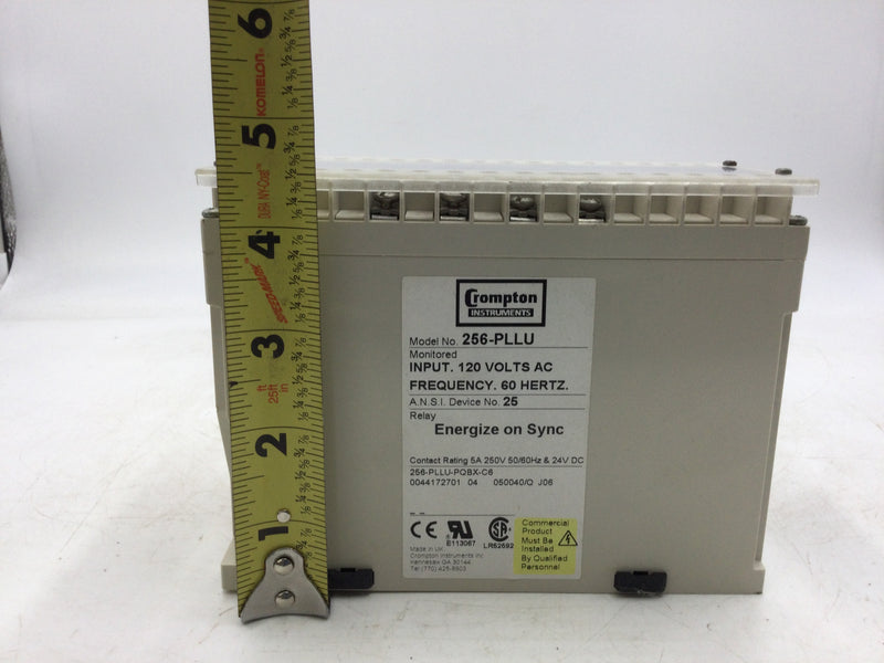 Crompton Instruments 256-PLLU 120V 60HZ Protector Relay