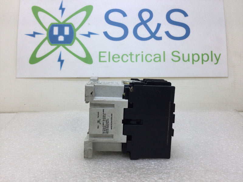 Sprecher & Schuh CA3-23 Nema Size 1 45 Amp 3 Phase 220-600 VAC Contactor/Motor Starter with 120 VAC Coil and Overload Relay
