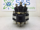 MDI 335NO-120A Normally Open Mercury Contactor 35 Amp 3 Pole with 120 VAC Coil