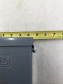 Square D QO200TR 60 Amp 120/240V Enclosure Only 6 1/2" x 4 3/4" - Missing Back
