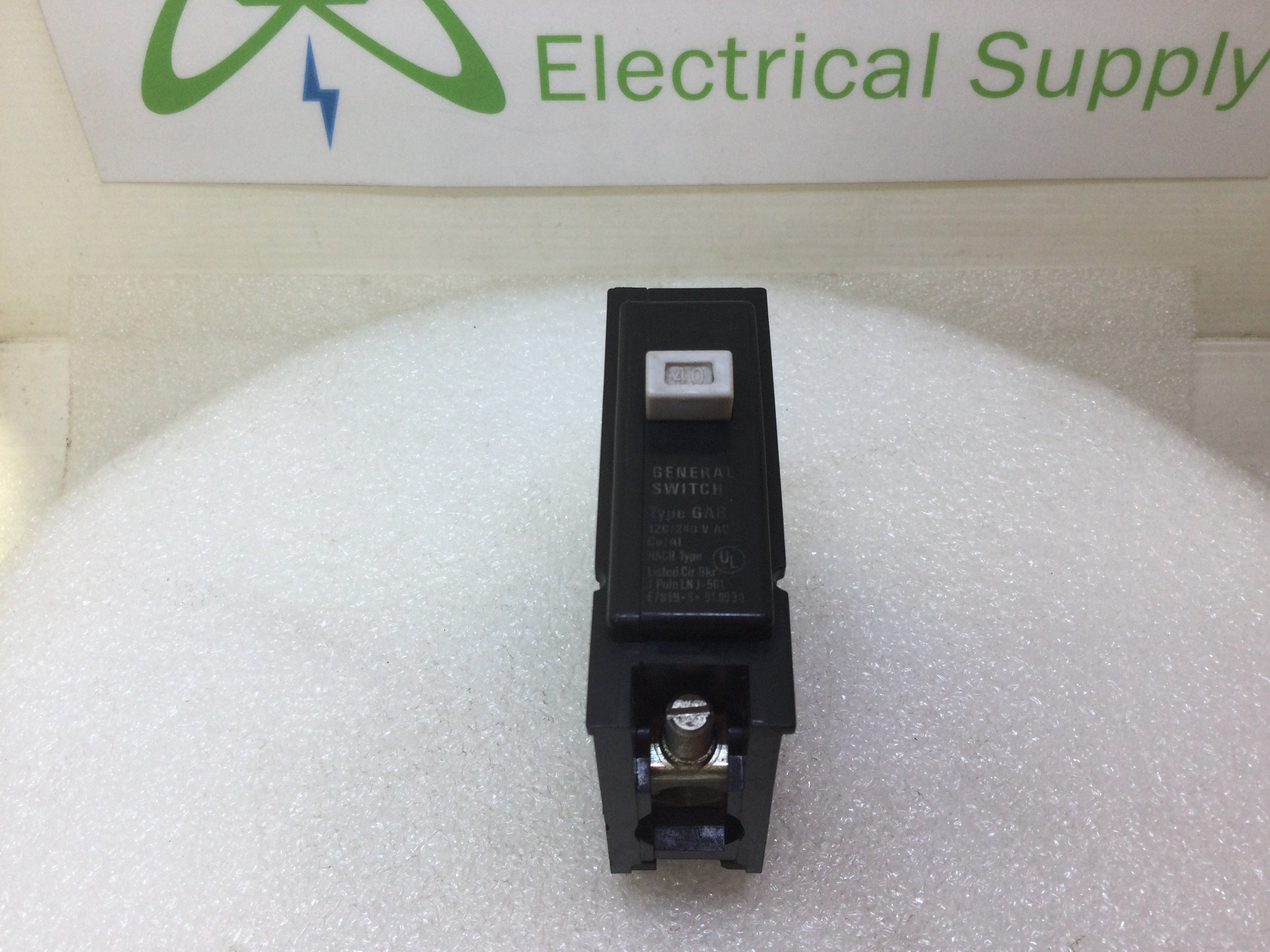 General Switch Rcook General Switch GS40H 40 Amp Single Pole 120/240V Type GAB Circuit Brea