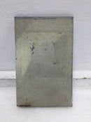 Nema 3R Disconnect Cover Only 8 3/4" x 5 5/8"