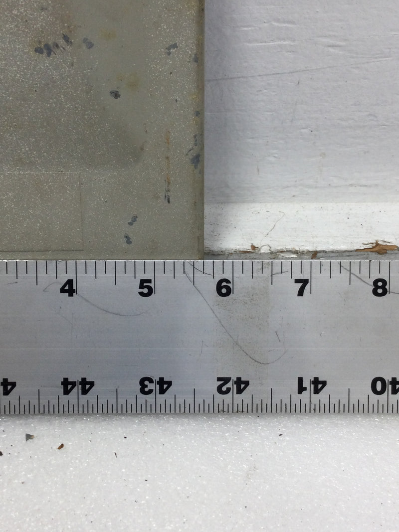 Nema 3R Disconnect Cover Only 8 3/4" x 5 5/8"