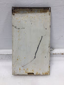 Nema 3R Disconnect Cover Only 10" x 5 5/8"