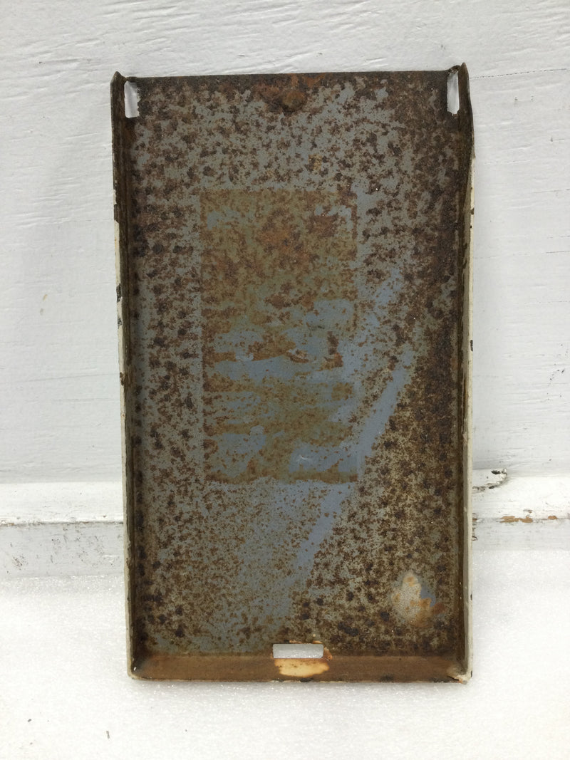 Nema 3R Disconnect Cover Only 10" x 5 5/8"