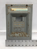 Federal Pacific 104-8S/F 100A 8 Space 120/240V Dead Front Only 11 5/8" x 7 3/4"