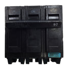 GE General Electric THHQB32080 80 Amp 3 Pole 120/240V Circuit Breaker