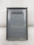 Milbank Disconnect Cover Only 8" x 5"