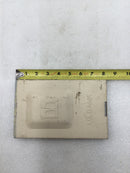 Milbank Disconnect Cover Only 8" x 5"