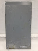 Cutler-Hammer BR24L125RP 125 Amp 2 Space 120/240V Panel Cover 11 5/8" x 6 1/2"