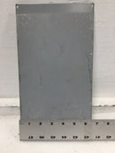 Cutler-Hammer BR24L125RP 125 Amp 2 Space 120/240V Panel Cover 11 5/8" x 6 1/2"