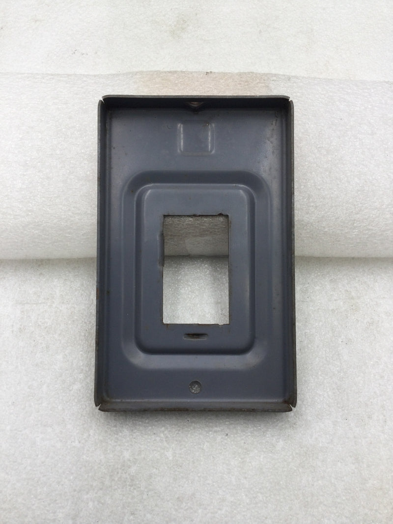 Square D 60 Amp 120/240V Nema 1R Cover Only 6 1/4" x 4"