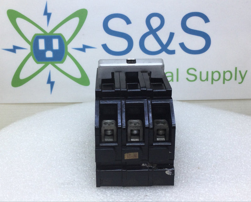 Zinsco/GTE/Sylvania Q243020 20 Amp 3 Pole 240V Type Q-24 Circuit Breaker