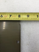 Square D QO-200TRNM 60 Amp 240V Disconnect Dead Front Only 8" x 4 3/4"