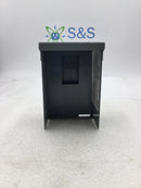 Square D QO200TR 60 Amp 120/240V Enclosure Only 6 1/2" x 4 3/4" - Missing Back