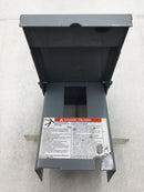 Square D QO200TR 60 Amp 120/240V Enclosure Only 6 1/2" x 4 3/4" - Missing Back