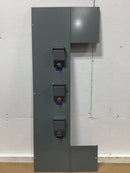 Square D MPR43-200 MP Meter Pak LH Side Breaker Cover Only 43 1/4" x 17 1/4"