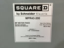 Square D MPR43-200 MP Meter Pak Right Side Termination Cover Only 43 1/4" x 12"