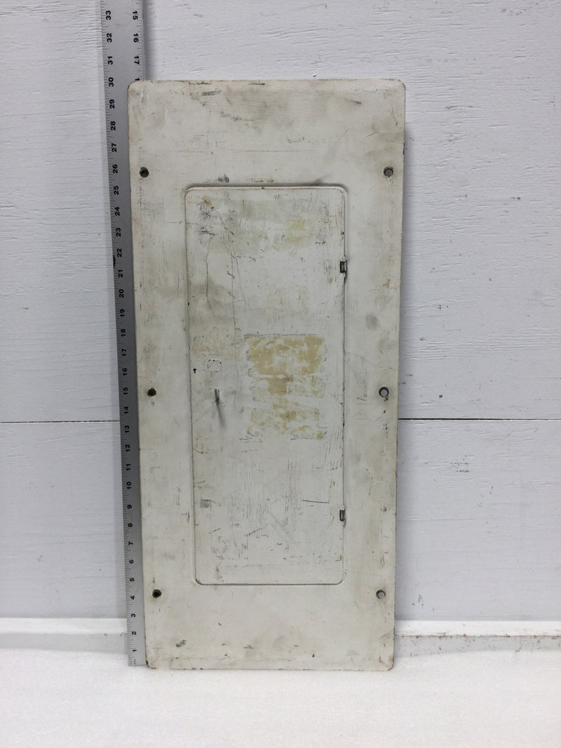 GTE Sylvania MLB20(20-40)C 225 Amp 20 Space 240V Panel Door 30 1/8" x 13 1/4"