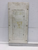GTE Sylvania MLB20(20-40)C 225 Amp 20 Space 240V Panel Door 30 1/8" x 13 1/4"