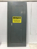 GE NHB Style 2A Industrial Electrical Cabinet Front 54" x 22 1/4"
