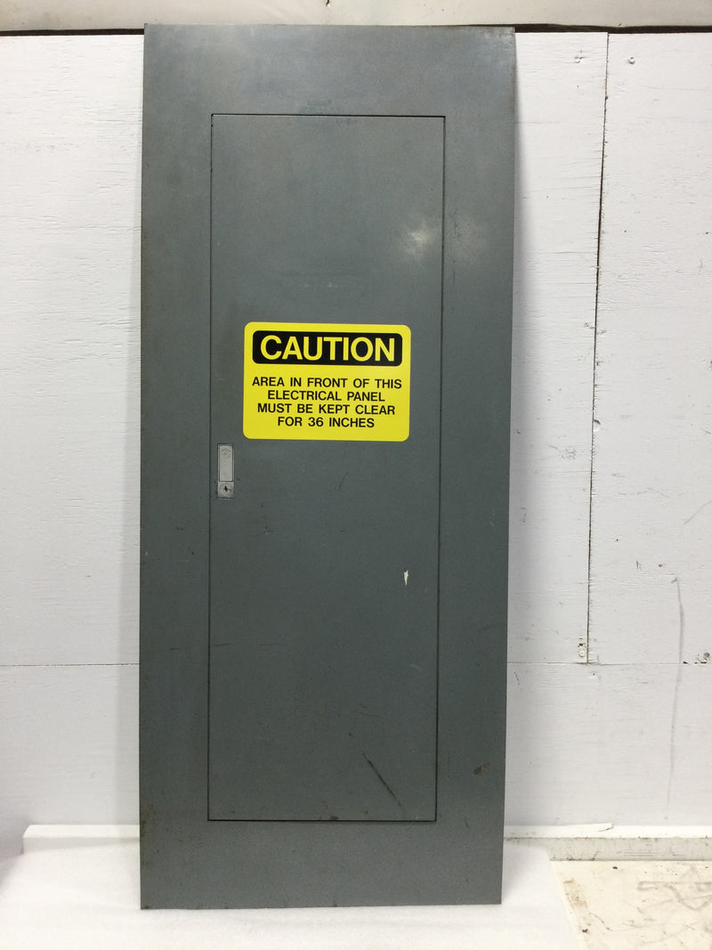 GE NHB Style 2A Industrial Electrical Cabinet Front 54" x 22 1/4"