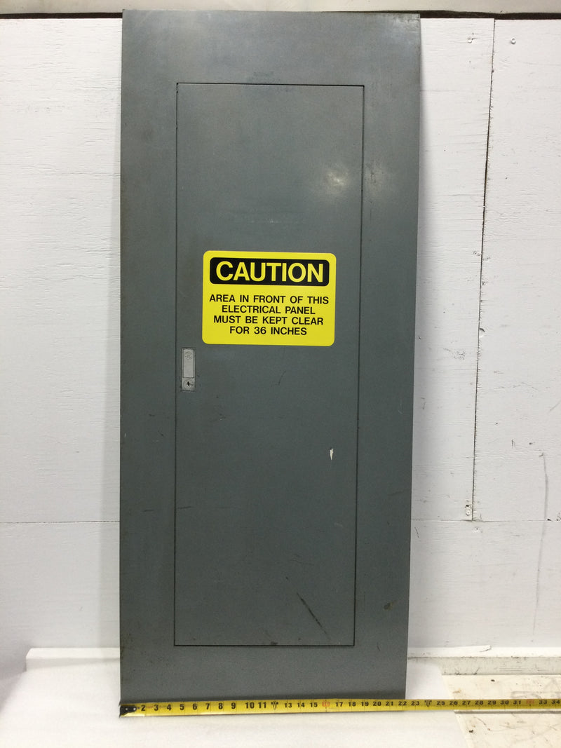 GE NHB Style 2A Industrial Electrical Cabinet Front 54" x 22 1/4"