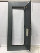 GE NHB Style 2A Industrial Electrical Cabinet Front 54" x 22 1/4"