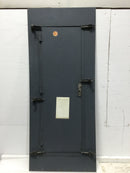 GE NHB Style 2A Industrial Electrical Cabinet Front 54" x 22 1/4"