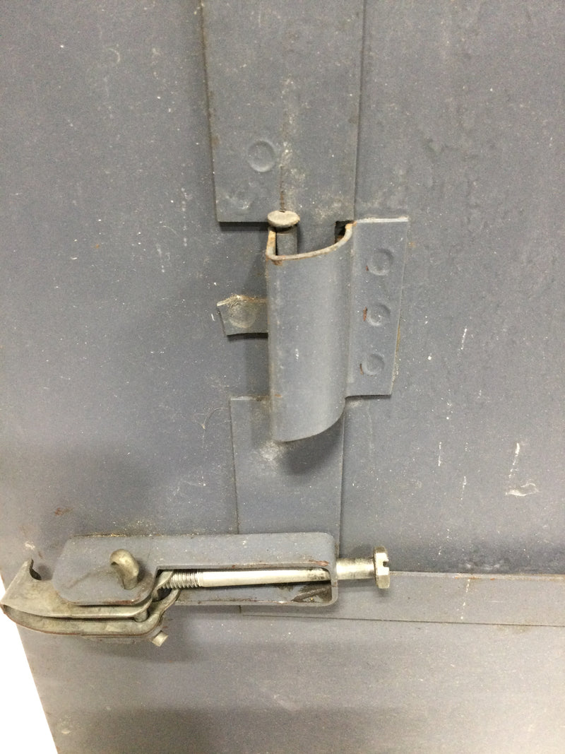 GE NHB Style 2A Industrial Electrical Cabinet Front 54" x 22 1/4"