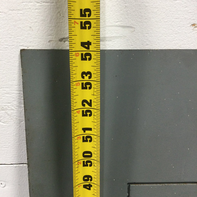 GE NHB Style 2A Industrial Electrical Cabinet Front 54" x 22 1/4"