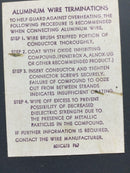 GE Type NHB, Style 2A, 400 amp, 277/480V, 3 PH, 4 Wire Deadfront 43 1/2" x 15 3/8"