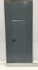 Square D QOC40US 40 Space 120/240V Panel/Door Only w/Main 33 3/4" x 14 1/4"