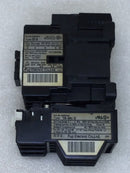 Fuji SC-0 Magnetic Contactor 20 Amp 3 Phase 240-550 VAC with 200-220 VAC Coil and Type TR-ON/3 Thermal Overload Relay