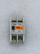 Fuji Electric SZ-A11 Auxiliary Contact Block 1 NO/1 NC 100-600 VAC 1.2-6 Amp