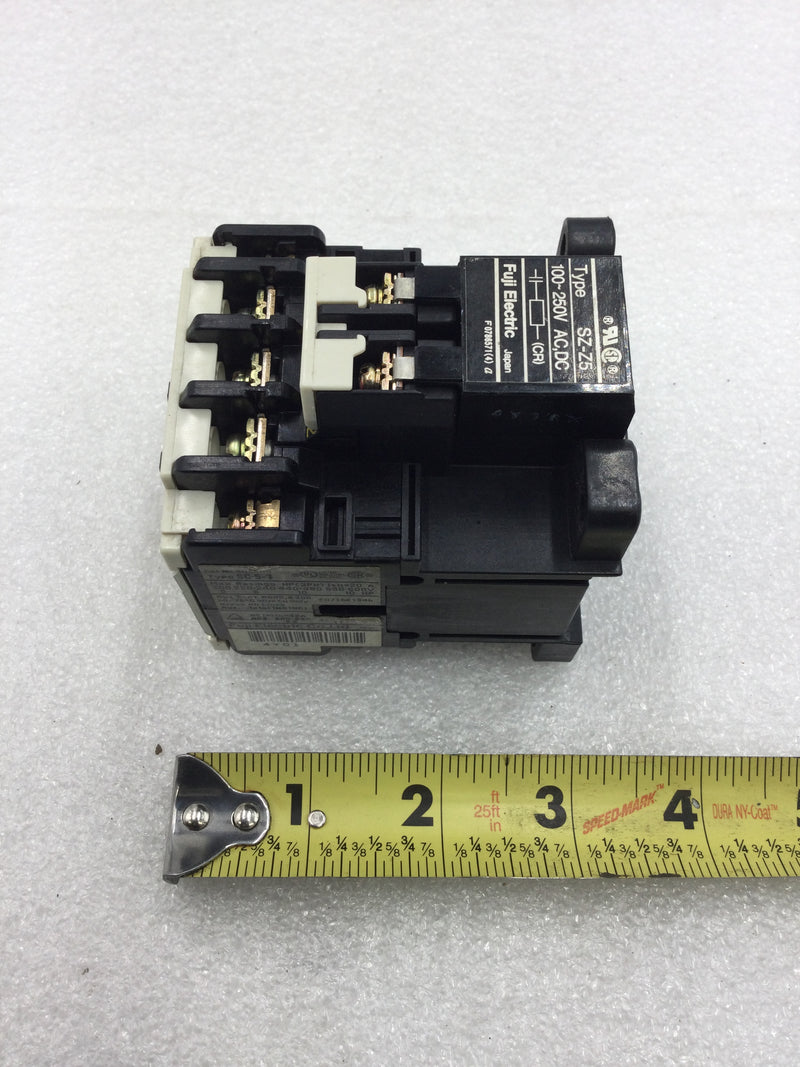 Fuji Electric SC-5-1 Magnetic Contactor 32 Amp 3 Phase 240-550 VAC wit