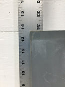 Nema 3R Enclosure Panel Cover Only 13 3/4" x 7"