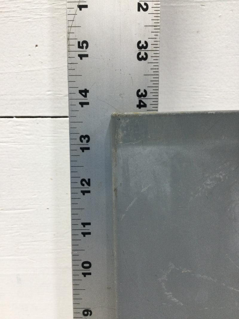 Nema 3R Enclosure Panel Cover Only 13 3/4" x 7"