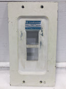 ITE EQ4F/S 100 Amp 4 Space 120/240V Dead Front Only 13 7/8" x 7 7/8"