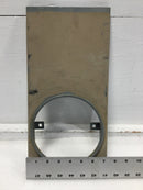 Nema 3R Meter Socket Cover Only w/Back Side Brackets 14 3/4" x 7 1/4"