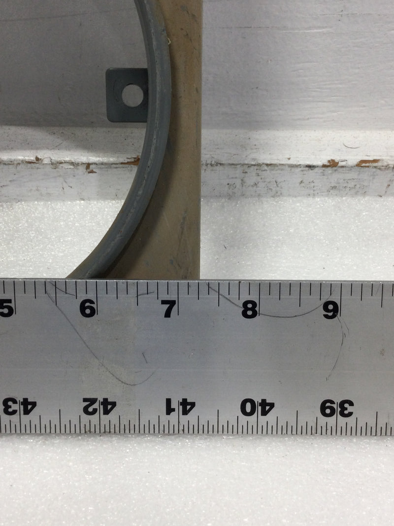 Nema 3R Meter Socket Cover Only w/Back Side Brackets 14 3/4" x 7 1/4"