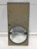 Nema 3R Meter Socket Cover Only w/Back Side Brackets 14 3/4" x 7 1/4"