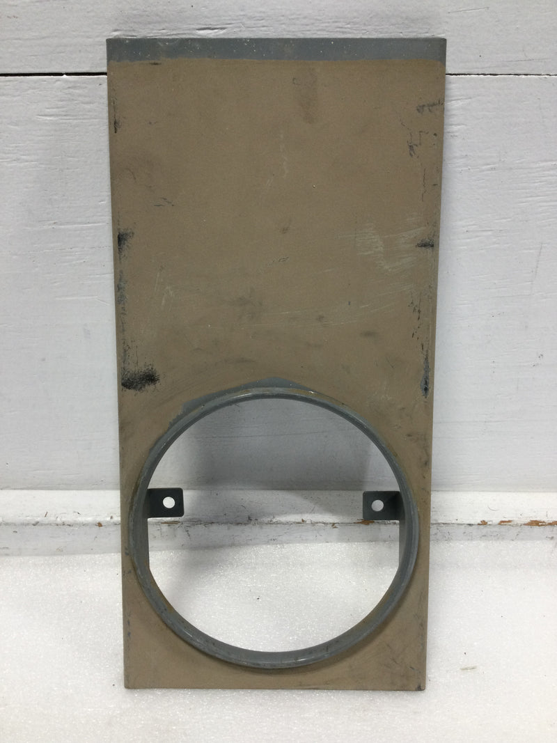 Nema 3R Meter Socket Cover Only w/Back Side Brackets 14 3/4" x 7 1/4"