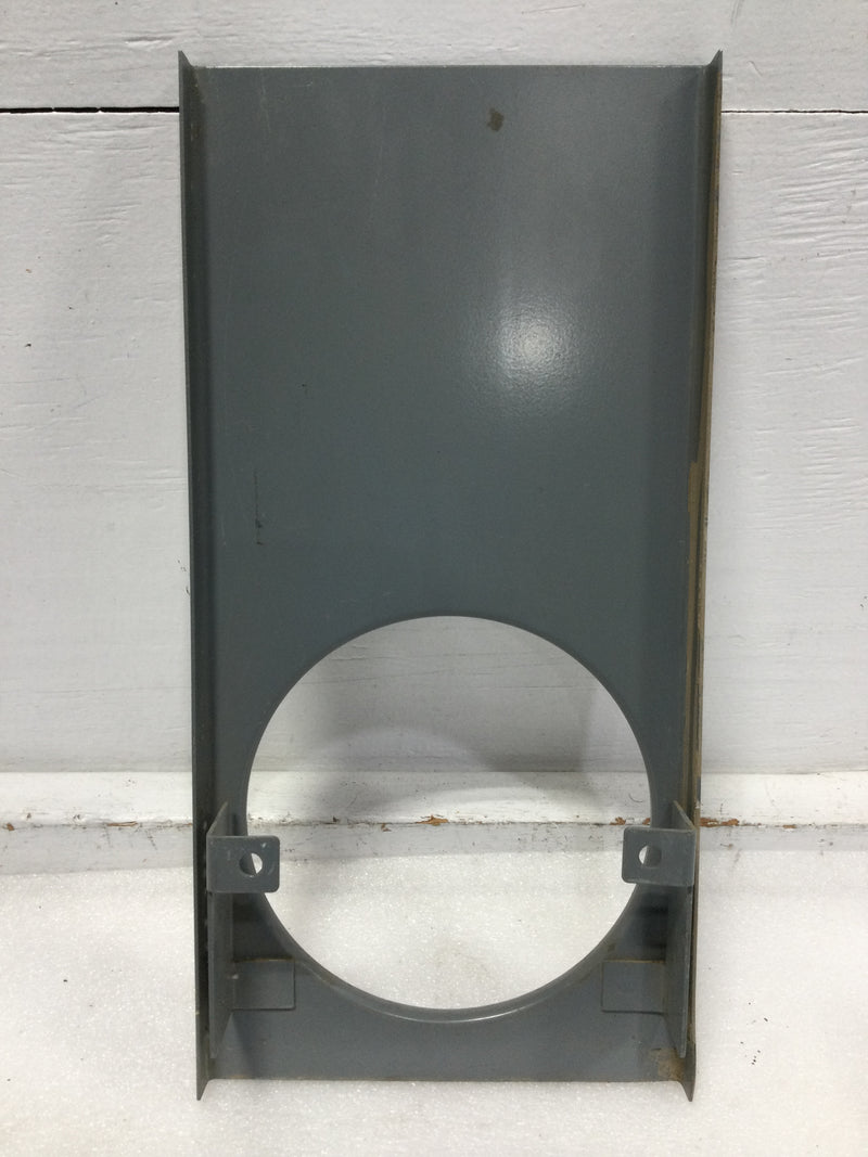 Nema 3R Meter Socket Cover Only w/Back Side Brackets 14 3/4" x 7 1/4"