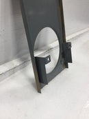 Nema 3R Meter Socket Cover Only w/Back Side Brackets 14 3/4" x 7 1/4"