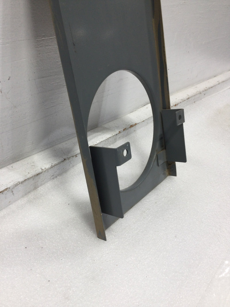 Nema 3R Meter Socket Cover Only w/Back Side Brackets 14 3/4" x 7 1/4"