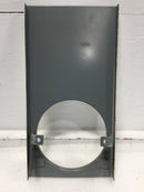 Nema 3R Meter Socket Cover Only w/Back Side Brackets 14 1/2" x 7 3/8"