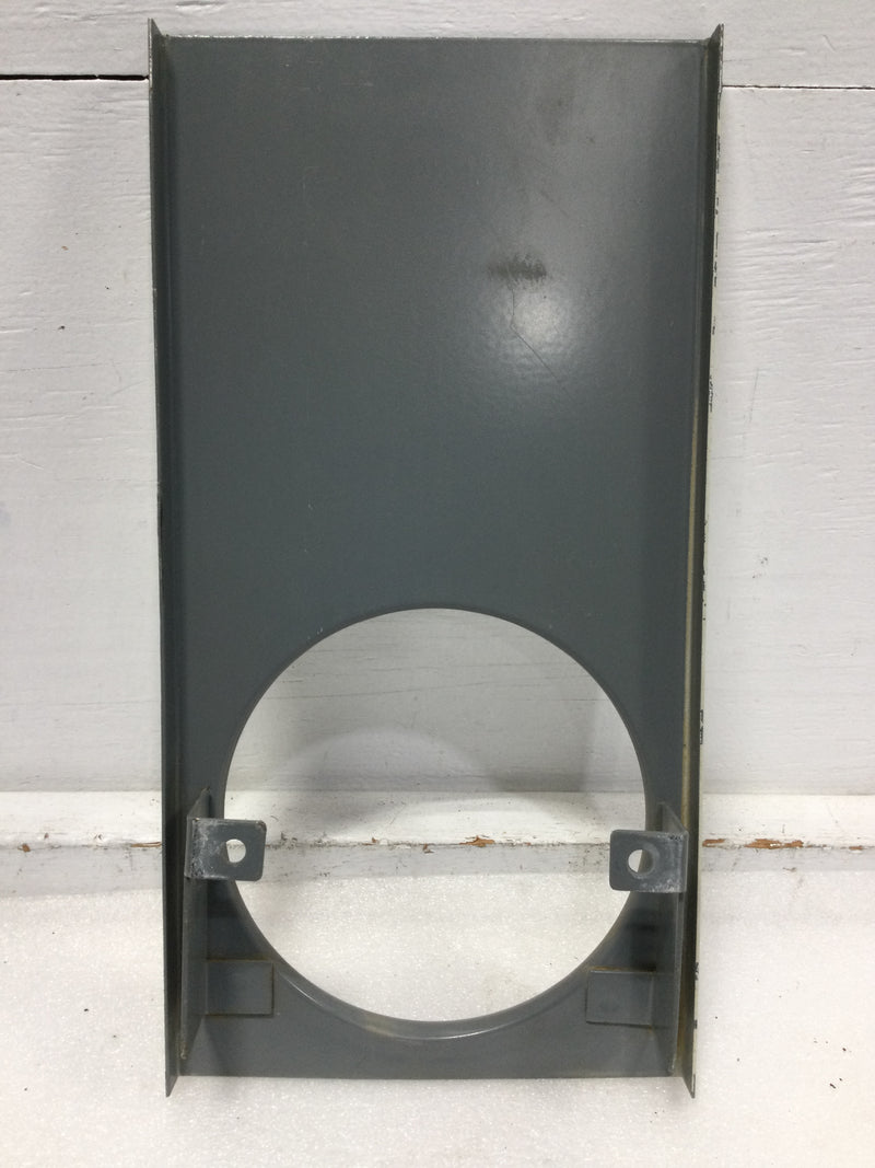 Nema 3R Meter Socket Cover Only w/Back Side Brackets 14 1/2" x 7 3/8"