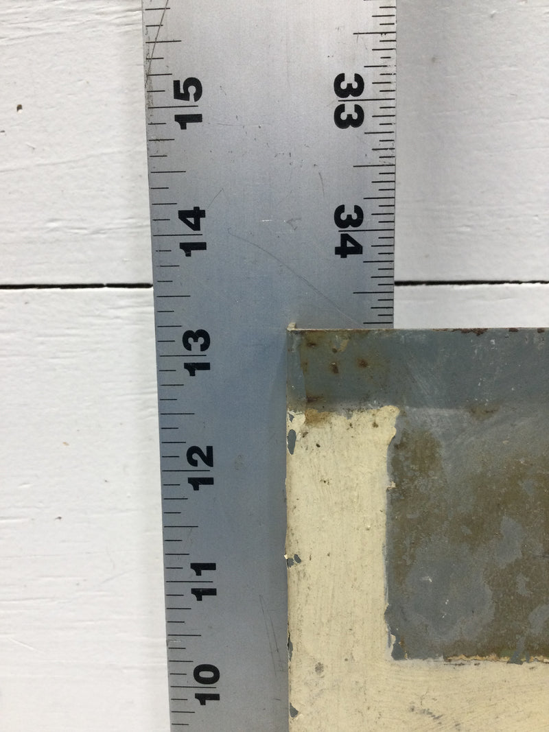 Nema 3R Enclosure Meter Cover Only w/Back Hook 13 1/4" x 7 1/4"