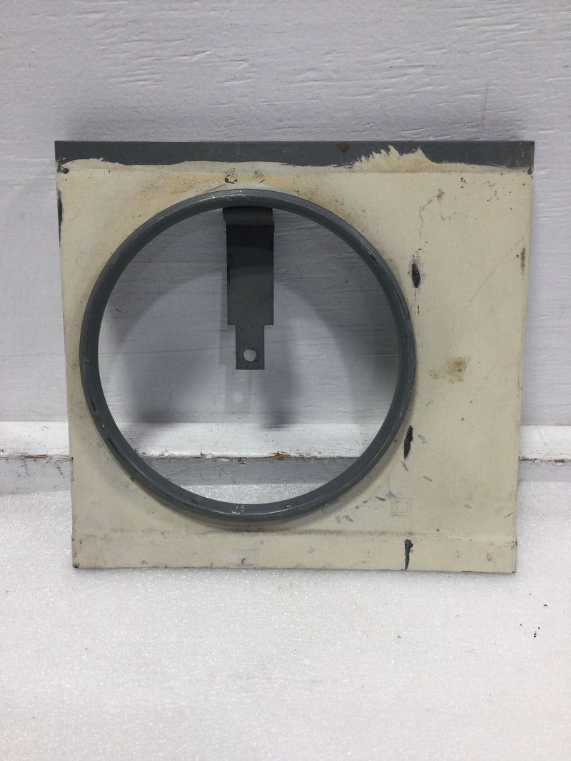 Square D Enclosure Meter Cover Only w/Back Bracket 9 3/8" x 8 3/4"